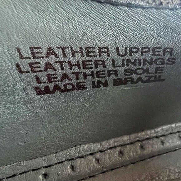 Florsheim Black Leather Cap Toe Lace Up Oxford Shoes Men 11 D Dress Work Classic - Picture 12 of 15